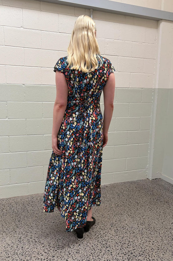 Ruby Talia Tie Back Maxi - Sprinkle Floral