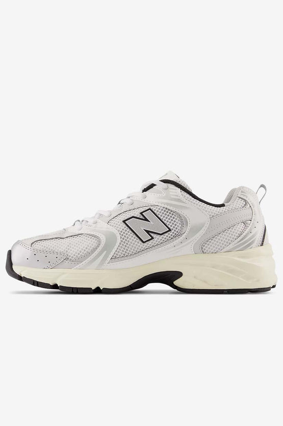 New Balance MR530TA - White With Silver Metallic