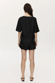 Marle Tabitha Top - Black