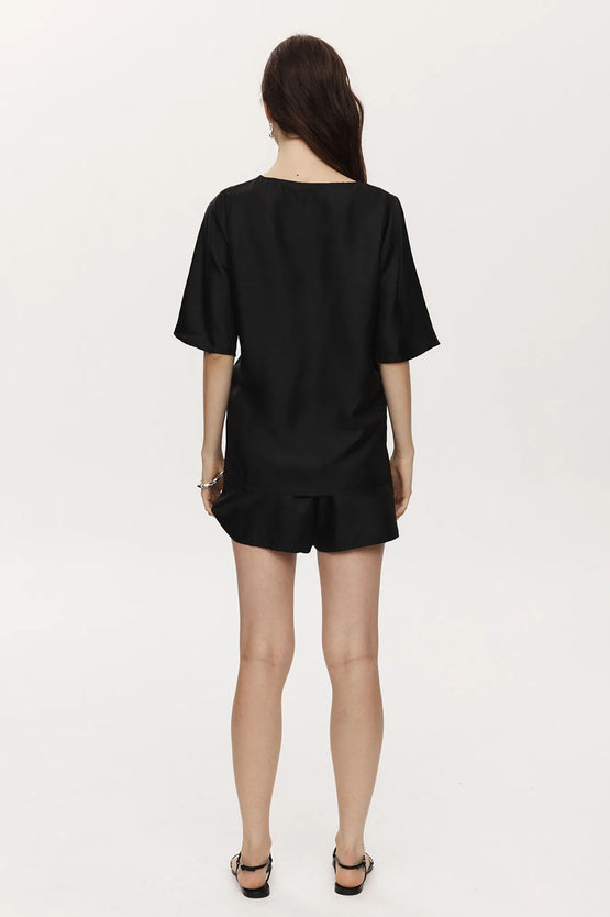 Marle Tabitha Top - Black