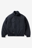 Candice Taki Checkered Jacket - Navy