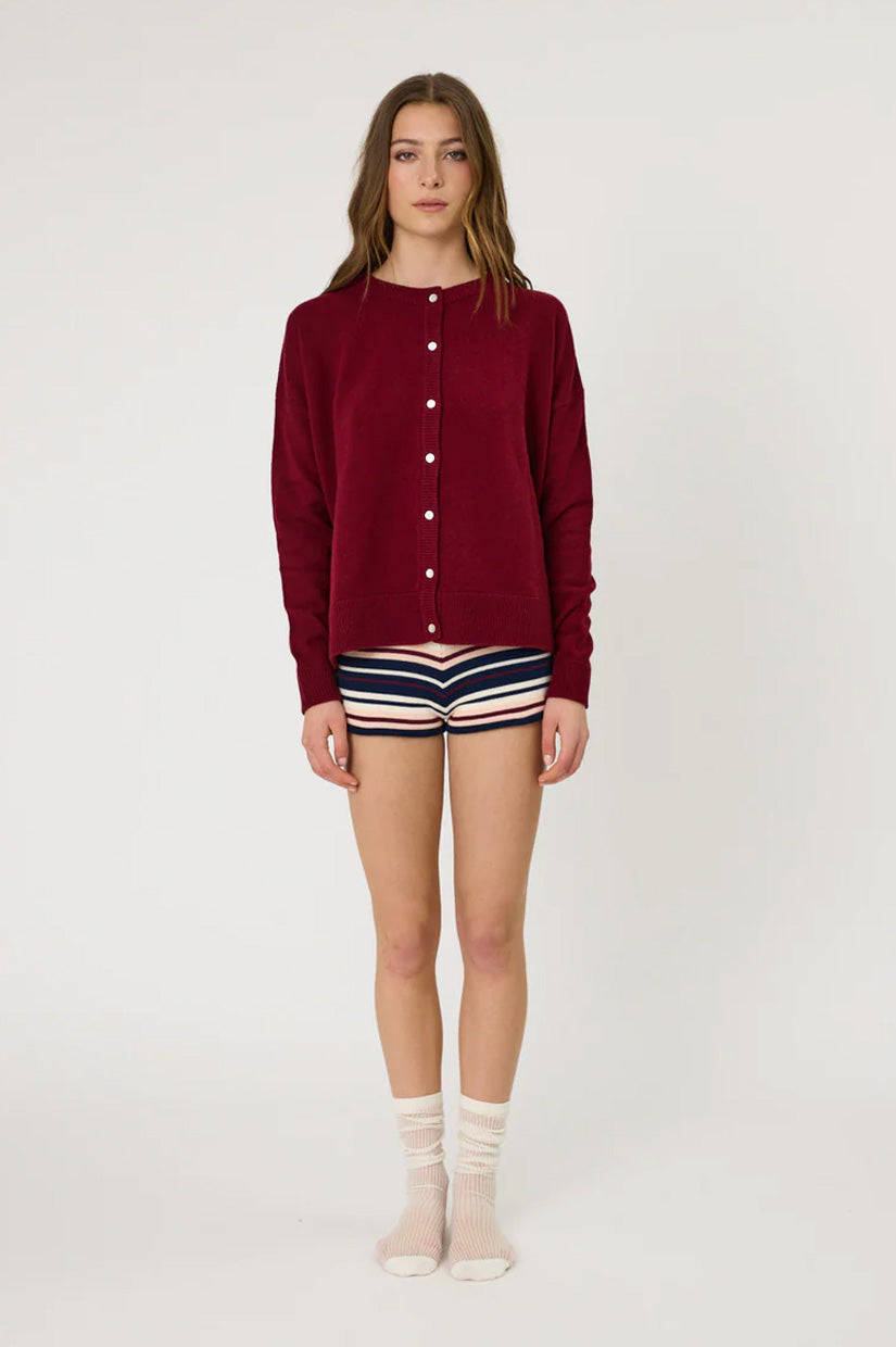 Remain Tali Cardigan - Pomegranate