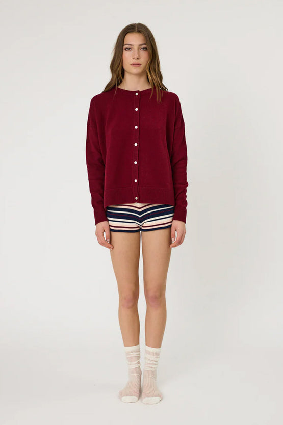 Remain Tali Cardigan - Pomegranate
