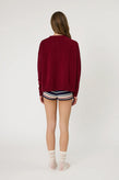 Remain Tali Cardigan - Pomegranate