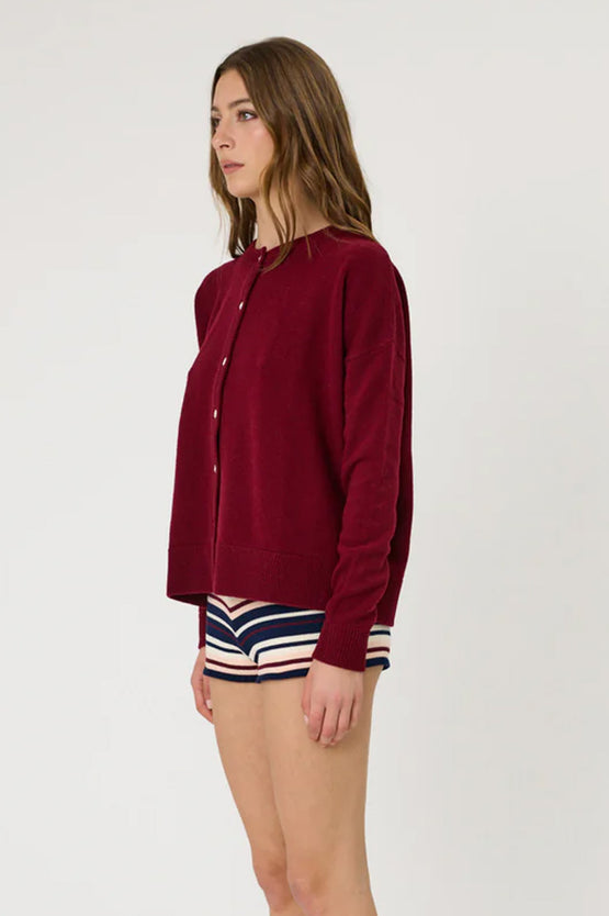 Remain Tali Cardigan - Pomegranate