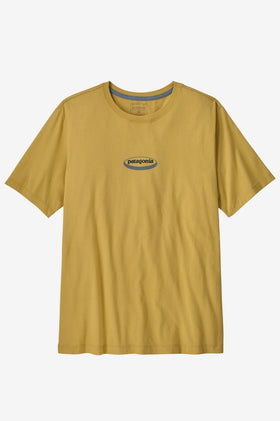 Patagonia '95 Oval Logo T-Shirt - Lynx Tan