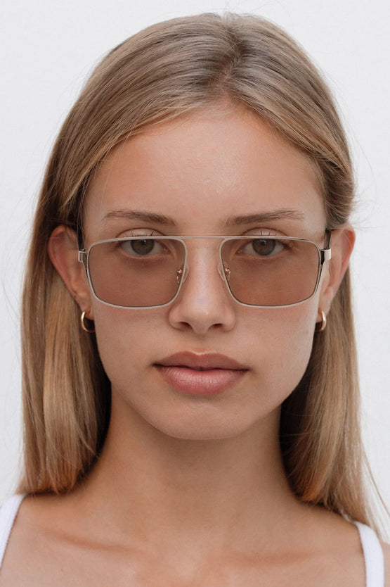 Lu Goldie Billie Sunglasses - Tan