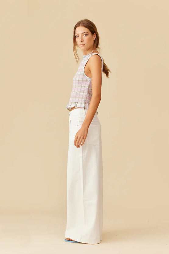 Ruby Anastasia Tank - Hydrangea