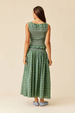 Ruby Anastasia Tank - Green Tartan