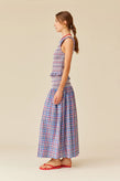 Ruby Anastasia Tank - Poolside Tartan