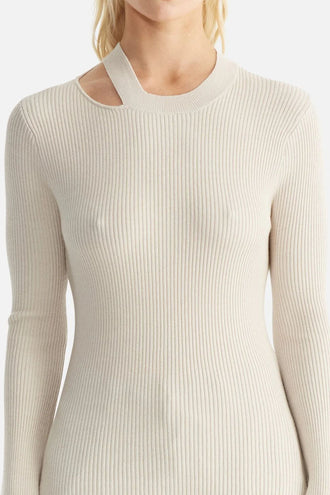 Ena Pelly Tasmin Knit Top - Birch