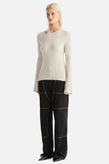 Ena Pelly Tasmin Knit Top - Birch