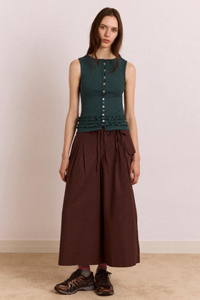 Damson Madder Tatianna Culotte - Choc