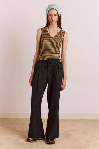Damson Madder Tatianna Trouser - Stripe