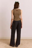 Damson Madder Tatianna Trouser - Pinstripe