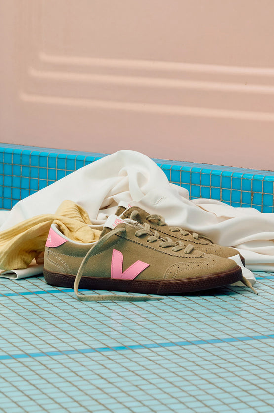 Veja Volley Suede - Taupe Malibu Bark