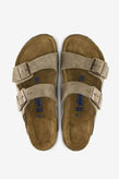 Birkenstock Arizona SFB Suede - Taupe
