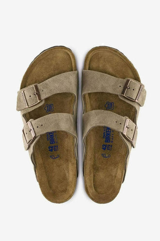 Birkenstock Arizona SFB Suede - Taupe