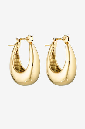 Porter Jewellery Tear Drop Earrings - Gold