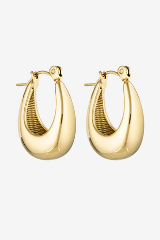 Porter Jewellery Tear Drop Earrings - Gold