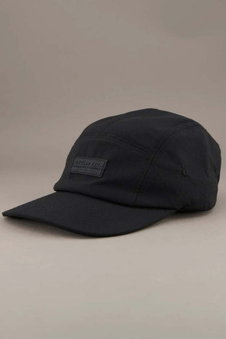 Just Another Fisherman Tech Angler 5 Panel Cap - Black