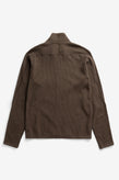 Norse Projects Teno Cotton Hemp Military Rib Zip Cardigan – Delicioso Brown