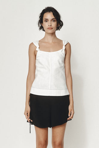 Marle Tess Top - Ivory