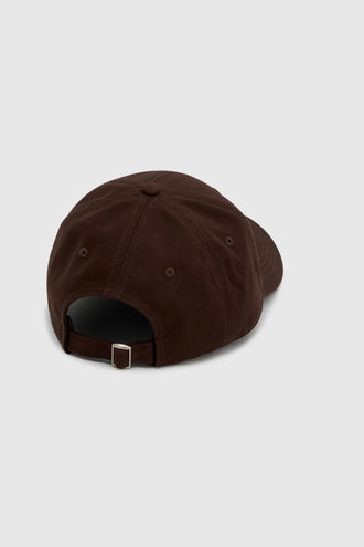 Camilla and Marc Thome Embroidered Cap - Chocolate