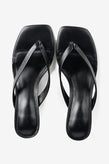 La Tribe Thong Heel - Black