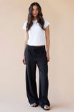 Dear Dylan Tailored Tie Pant - Noir