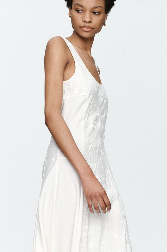Marle Tiffany Dress - Ivory
