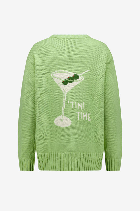 Caitlin Crisp Tini Time Crew - Spring Green