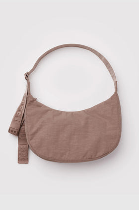 Baggu Medium Nylon Crescent Bag - Toasted Almond
