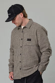 Just Another Fisherman Tooth Over Shirt - Brown