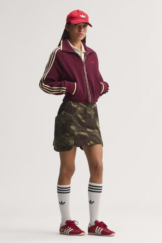 Adidas Firebird Track Top - Maroon