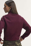 Adidas Firebird Track Top - Maroon