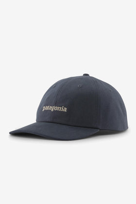 Patagonia Graphic Trad Cap - Text Logo Smolder Blue