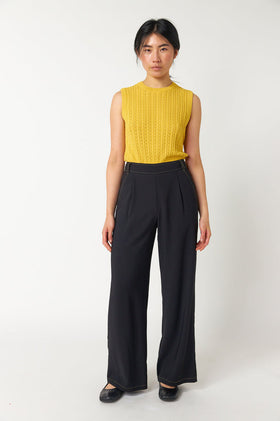 Sylvester Traveller Trouser - Black