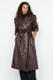 Bec & Bridge Scylla Trench - Burgundy