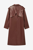 House Of Sunny Montague Trench - Chestnut