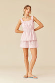 Ruby Trulli Top - Pink Stripe