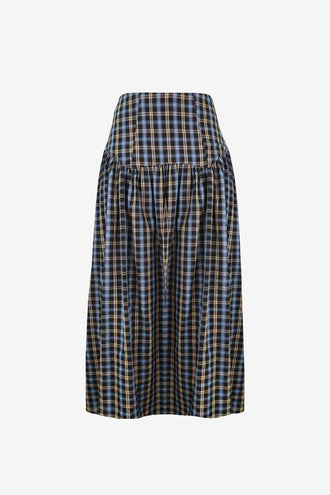 Ruby Trulli Skirt - Black Tartan