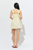 Ruby Trulli Ruched Mini Dress - Butter