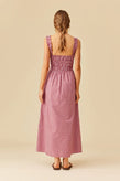 Ruby Trulli Dress - Pink Burgundy