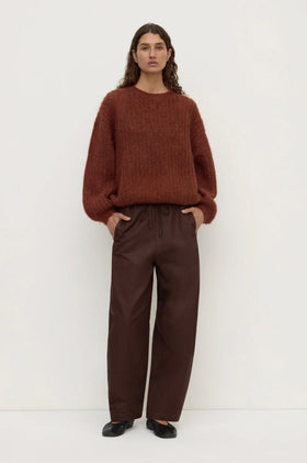 Assembly Tulsa Mohair Knit - Burnt Amber