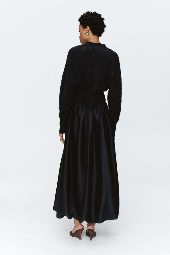 Marle Tulip Cardigan - Black