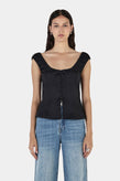 Hansen & Gretel Tully Top - Black