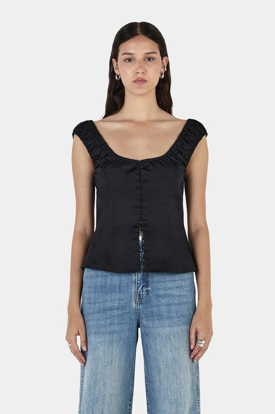 Hansen & Gretel Tully Top - Black