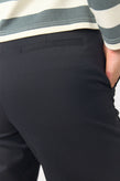 Sylvester Twill Wide Leg Trouser - Black