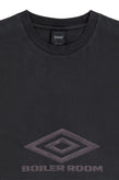 Boiler Room x Umbro T-Shirt - Washed Black